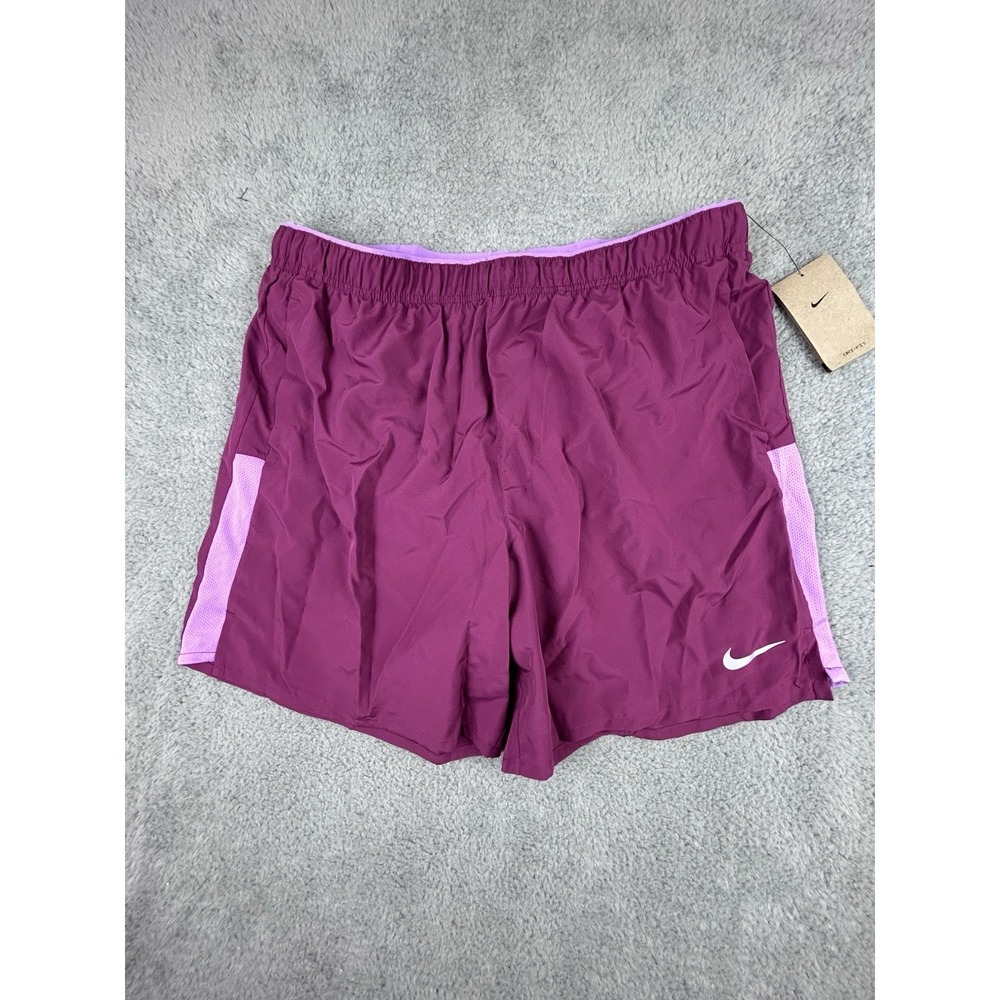 Nike Dri-FIT 7" Challenger Brief-Lined Running Shorts Men's Size XL DV9363-653
